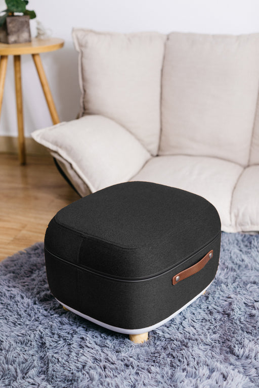 Simple Being Foot Massager Ottoman (Black)