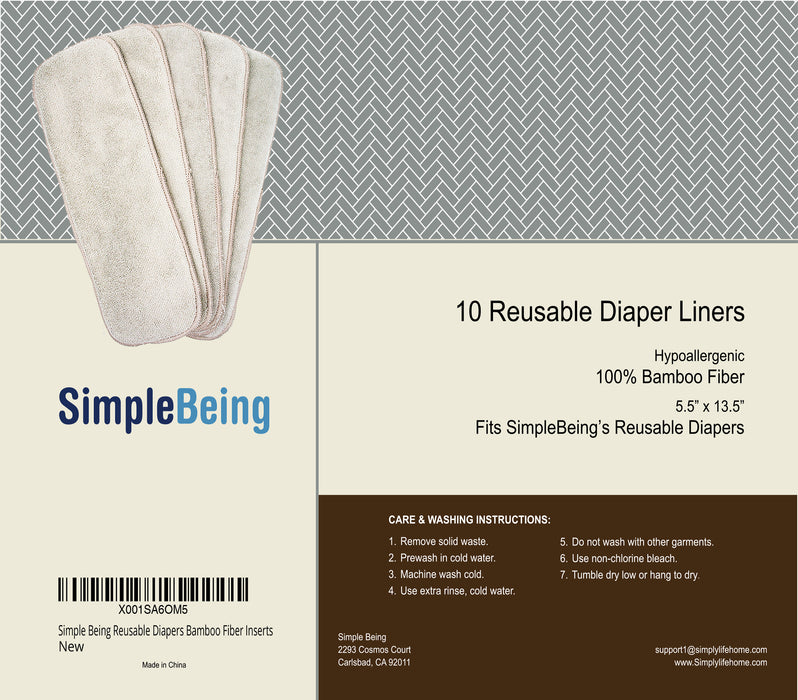 Reusable Diaper Inserts-Simple Being-SimplyLife Home