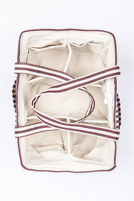 Simple Being Diaper Caddy (Red Stripe)