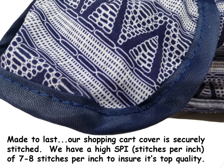 Blue Shopping Cart Cover-Simple Being-SimplyLife Home