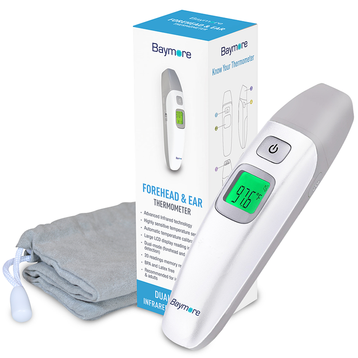 Digital Baby Forehead and Ear Infrared Thermometer-SimplyLife Home