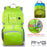 Travel Backpack and Portable Hammock Set (Neon Green)-Raise Your Game-SimplyLife Home