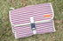 Simple Being Portable Changing Mat (Red Stripe)