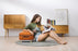 Foot Massager Ottoman (Orange)-Simple Being-SimplyLife Home