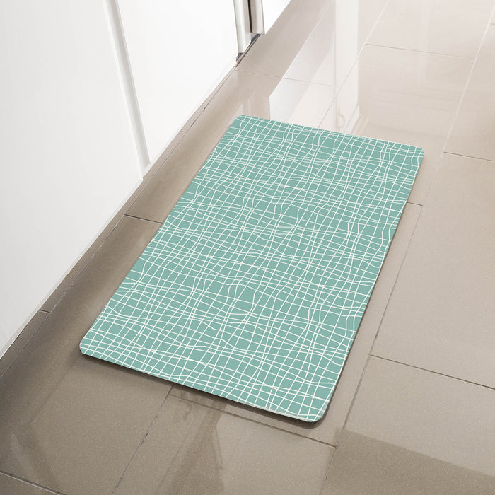 Simple Being Green Geometric Anti-Fatigue Kitchen Floor Mat (32 x 17. —  SimplyLife Home