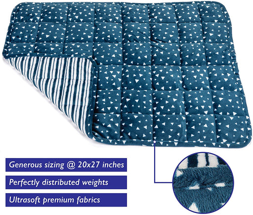 Simple Being Weighted Lap Pad (Blue)