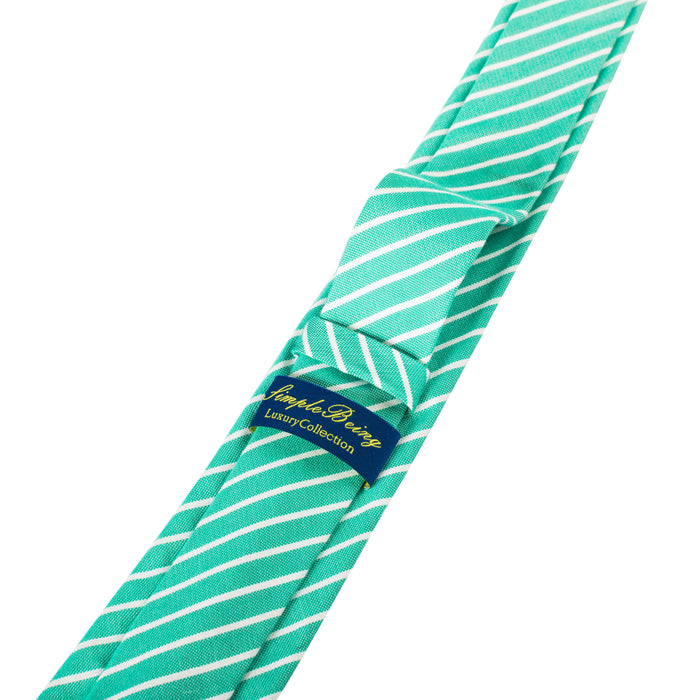 Simple Being Striped Pattern Neckties