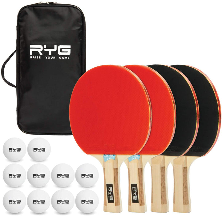 Raise Your Game Ping Pong Paddle Set